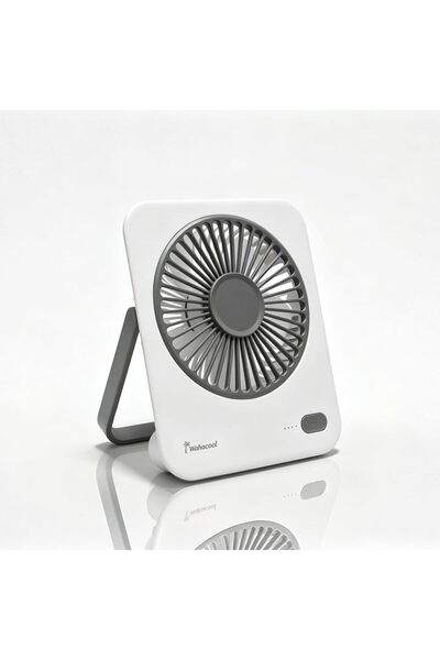 GENERAL Slim Desk Fan, Portable USB Rechargeable Table Fan with 3 Speeds, Ult...