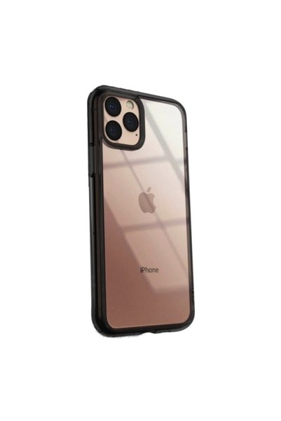 Ringke Husa Fusion PC cu Black Bumper TPU pentru Apple iPhone 11 Pro, Transpa...