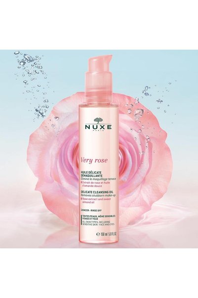 Nuxe Ulei demachiant - Very Rose, 150 ml