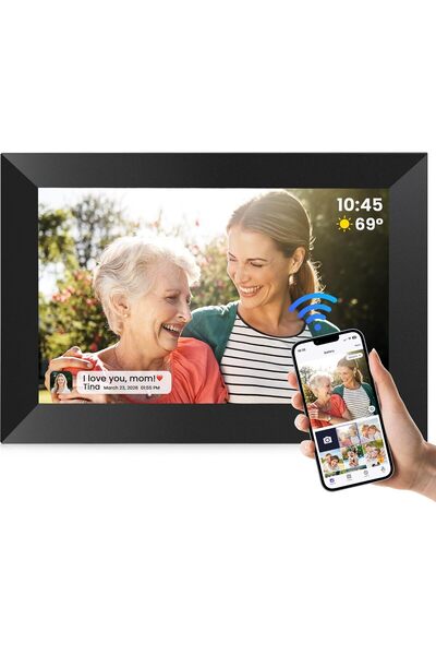 FANGOR Uhale Digital Picture Frame WiFi 10.1 Inch with 32GB Storage, Electron...