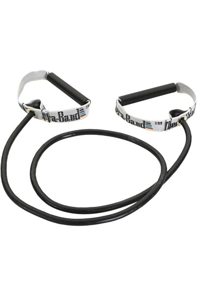 THERABAND Professional Latex Resistance Tubing with Handles For Upper-Body Ex...