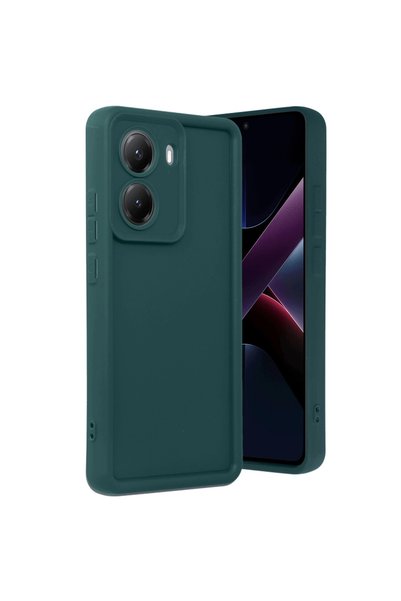 Generic Brand Xiaomi Poco X7 Pro Viera Silicone - Dark Green