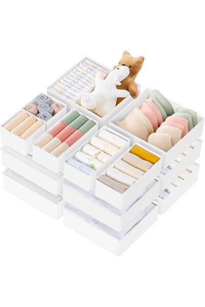 GENERAL Drawer Organizer Clothes, 10 Pack Dresser Organizer for Baby Clothes,...