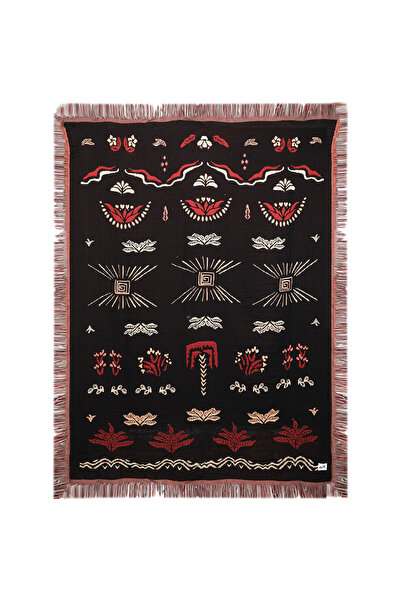 Karam Cotton Tribal Throw Blanket 50 x 60 inches
