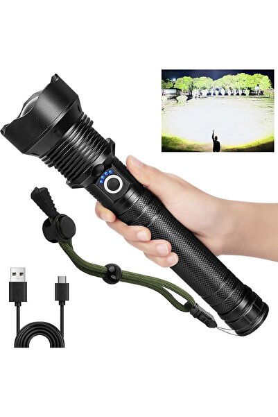 GENERAL Cinlinso Flashlights High Lumens Rechargeable, 990,000 Lumens Super B...