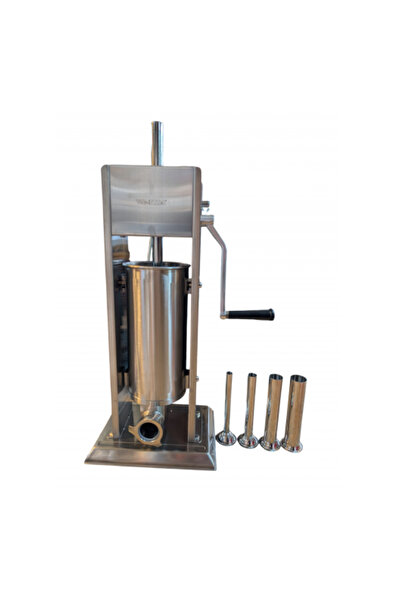 OEM Manual Vertical Sausage Filling Machine with Reducer, 5L Capacity, Integr...