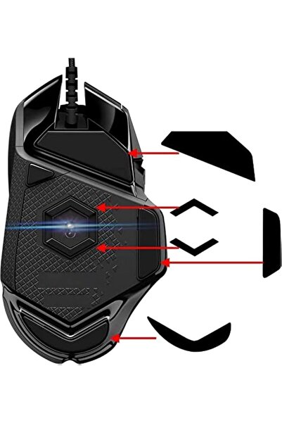 Generic مجموعة أقدام الماوس البديلة لـ Logitech G 502 / G 502 Hero وقطع غيار ...