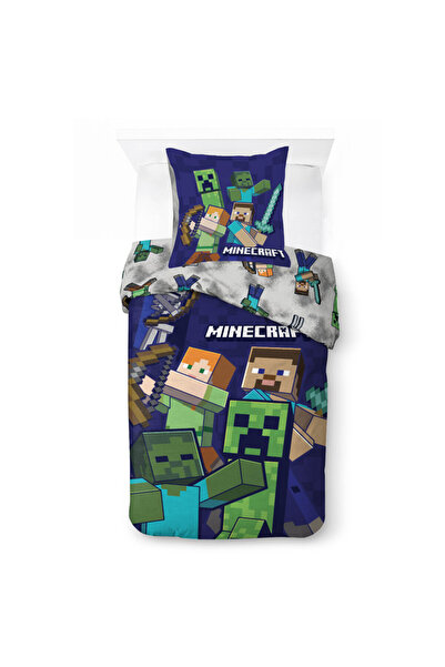 MINECRAFT Realms Duvet Cover Set 140×200cm, 70×90 cm
