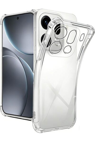 GENERAL غطاء حماية متوافق مع هاتف OPPO Find X9 Pro، غطاء شفاف من مادة TPU، وا...
