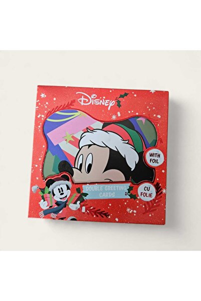 Disney ΣΕΤ 8 ΔΙΠΛΩΝ ΧΡΙΣΤΟΥΓΕΝΝΙΑΤΙΚΩΝ ΚΑΡΤΩΝ