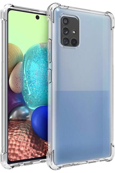 GENERAL Fit for Samsung Galaxy A71 5G Clear Phone Case Cover,Soft Slim Fit, S...