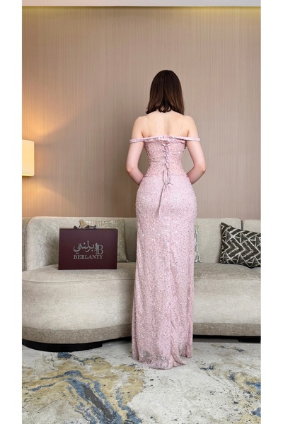 TOP BERLANTY Lian Pink Dress Top Brilante