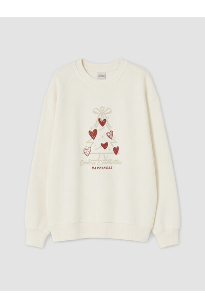 LC Waikiki مطبوع سترة سميكة للفتيات