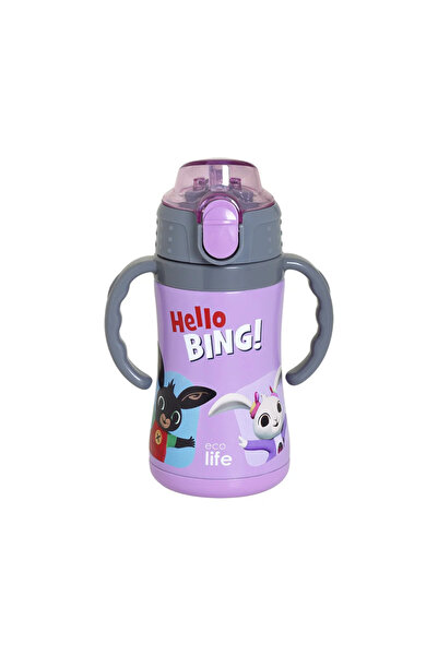 Ecolife Παιδικό Θερμός 'Bing' 300ML - Λιλά