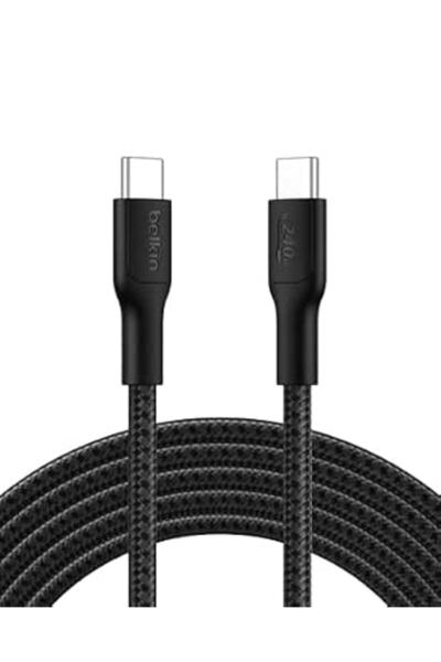 Belkin Limited كابل بيلكن إيكو المجدول من نوع USB-C إلى USB-C (3 أمتار 240 وا...