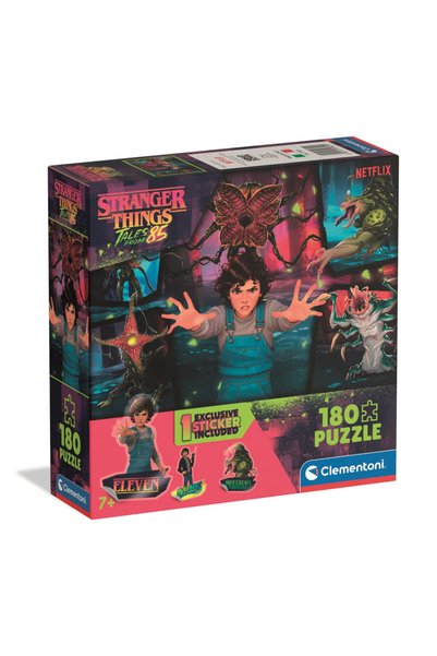 Stranger Things From 85 Puzzle Clementoni cu 180 piese
