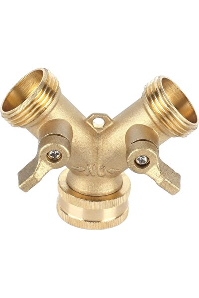 SONK Faucet Splitter, 2 Way Leakproof Hose Connector Y Shape for Greenhouse f...