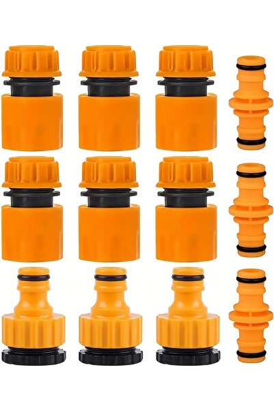 ELEPHANTBOAT HASTHIP® 12Pcs Garden Hose Connectors, Quick Release Hose Connec...