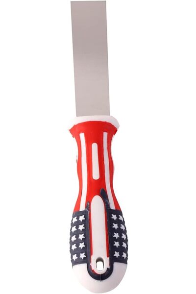 Lawazim Putty Knife American Flag Color -1inch- Anti-Bending Corrosion Resist...