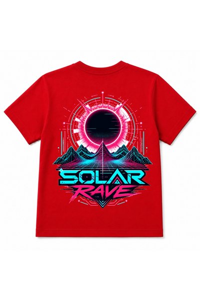 Rabona Fashion تي شيرت للأطفال من Solar Wave & Rave Retro Synthwave