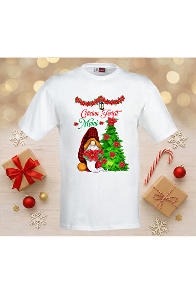 Tavite Personalizate de Poveste Set 2 tricouri si 1 body Craciun, ”Primul Craciun”, CR55, Alb, 100% bumbac