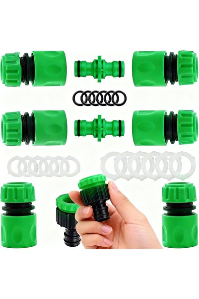 GoodTool Garden Hose Pipe Fittings Kit - Multi-Size Tap and Snap Adapters, Fa...
