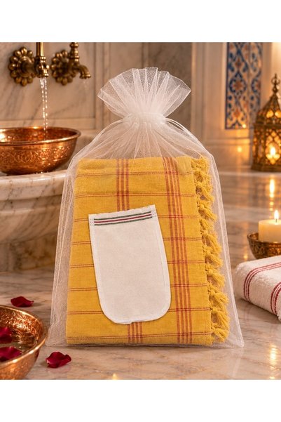 Genel Markalar Sola Shop Spa&Hamam Peştemal+Kese Seti, Banyo Havlusu + Kese S...