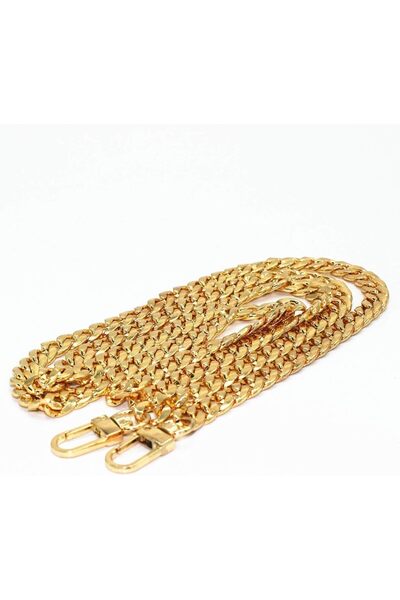 X SPRING Iron Flat Chain Strap, 47 Inch 120cm Long Replacement Metal Buckles ...