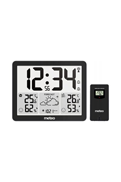 METEO Stație SP201 Wireless 60 m, Termometru, Higrometru, Barometru, Prognoză...