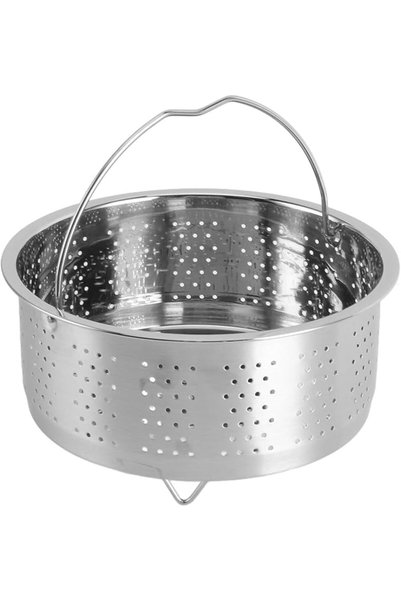 Fdit Stainless Steel Steam Basket, Thick Polished Steam Pot Insert Basket wit...