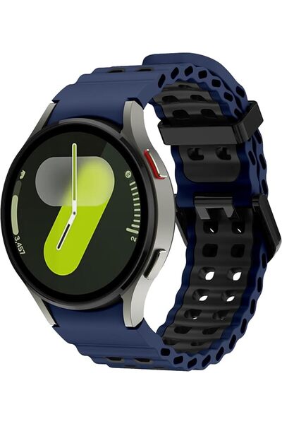 XMUXI Compatible with Samsung Galaxy Watch 7 Band Ocean Strap No Gap Silicone...