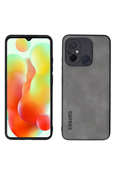 ERBORD Husă pentru Xiaomi Redmi 12C, Business, cu placă pentru suport auto, g...
