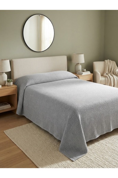 Lavin Stylish Design Jacquard Textured Double Pique and Bedspread -