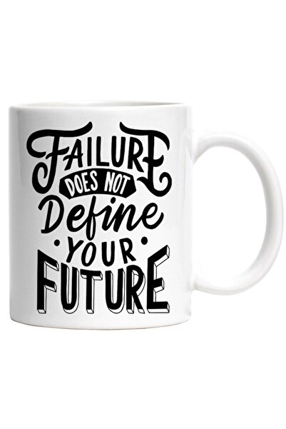 INOVATIX Cana alba personalizata, Failure Does Not Define Your Future,Esecul ...