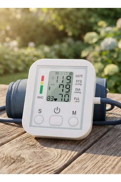 Generic Brand جهاز قياس ضغط الدم الإلكتروني الرقمي - شاشة LCD كبيرة، ذاكرة لم...