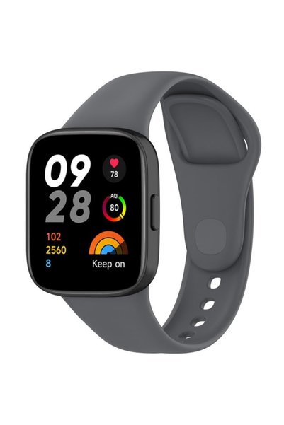 XGSM Curea din silicon pentru Xiaomi Redmi Watch 3, Gri