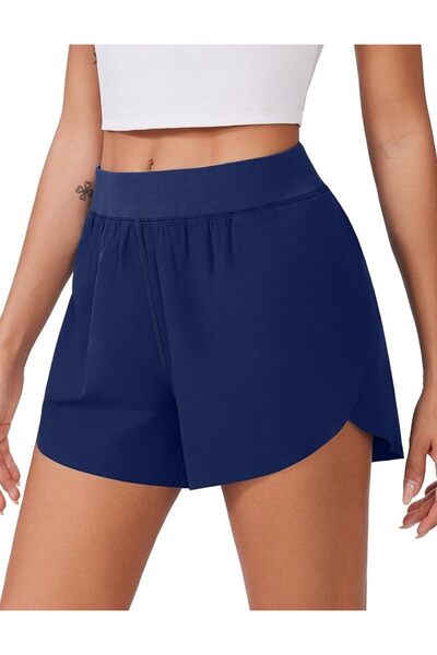 GENERAL PINSPARK Womens Running Shorts High Waisted Athletic Shorts Quick Dry...