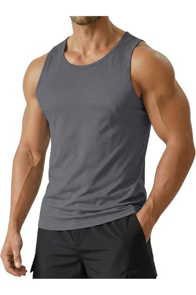 GENERAL PINSPARK Men's Tank Tops UPF 50+ Quick Dry Sleeveless Athletic Shirts...