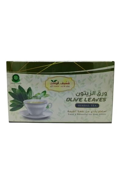 Qutoof Alwadi مشروب ورق الزيتون 24 كيس