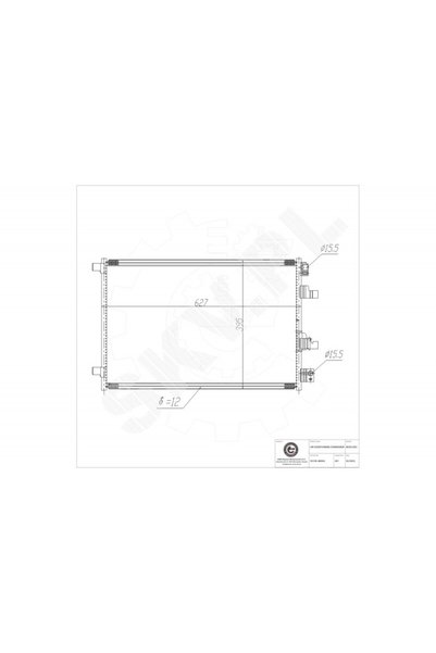 ESEN SKV Radiator climatizare Nissan Qashqai +2 92100BB50A