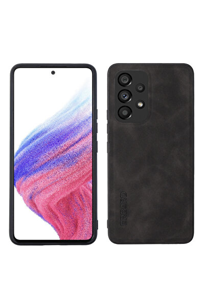 XGSM Husă pentru Samsung Galaxy A53, ERBORD Business, cu placă pentru suport ...