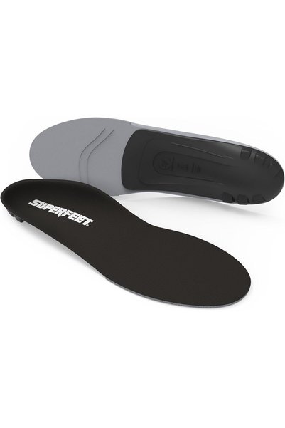 Superfeet BLACK, Thin Insoles for Orthotic Support in Tight Shoes, Dress and ...