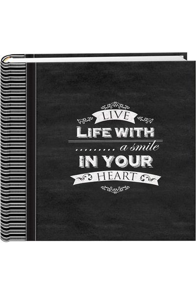 Pioneer Photo Albums ألبوم صور بتصميم "ابتسامة" مطبوع عليه 200 جيب للصور مقاس...