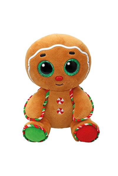 AS the good toy TY Beanie Boos Αφράτο Χριστουγεννιάτικο Κουλουράκι Καφέ 15 εκ.