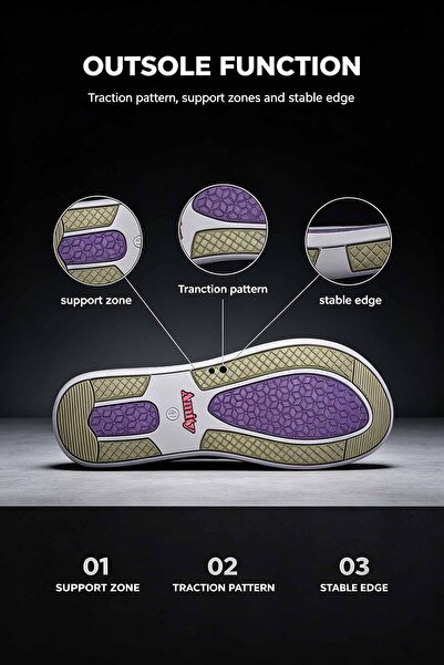SoftSole KSA Saudi Made Men's Arabic Slide Sandals Textured Upper Metal Buckle Cushioned