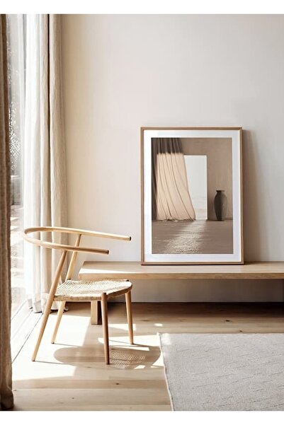 KEYFHOME Piese de pământ în pace cu cadru din lemn MDF Poster Tablou Decor de...