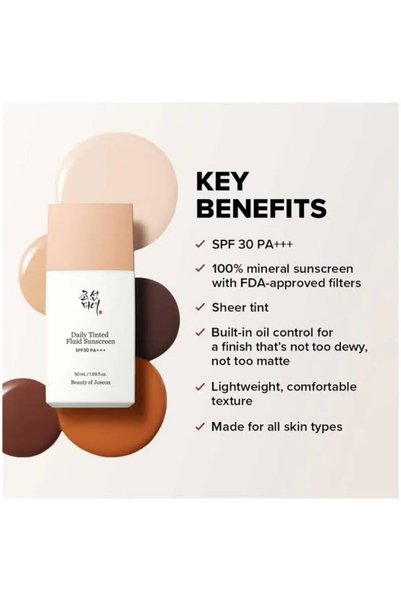 Beauty of Joseon Sunscreen Liquid Tinted Daily Spf 50 50ml Ln110