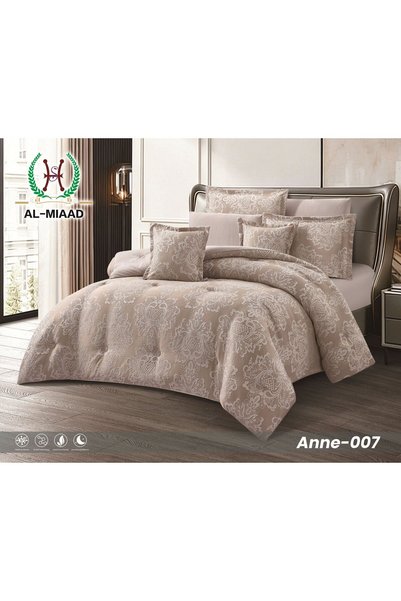 ALMIADD Jacquard Summer Quilt Set 5 Pieces _ Elegant Bedspread Quilt Microfib...