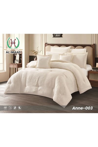 ALMIADD Jacquard Summer Quilt Set 5 Pieces _ Elegant Bedspread Quilt Microfib...