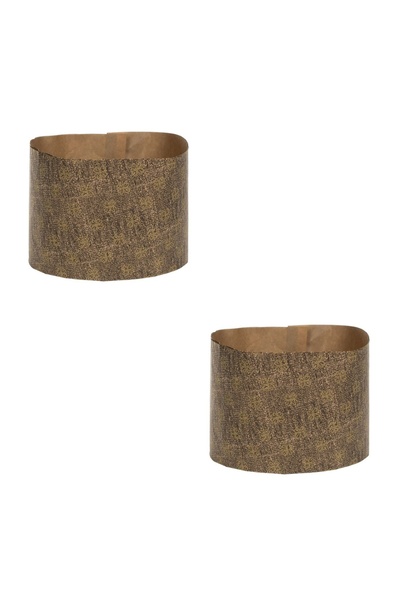 OEM Forme de Copt Panettone din Hartie Ø15x11 cm, pentru Cozonac Inalt, Set 2...